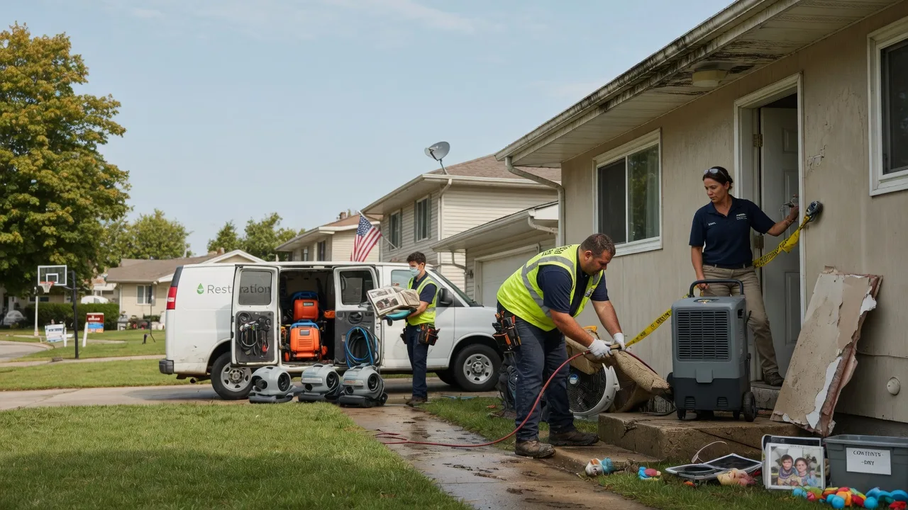 Water Damage Restoration in Spearville, KS near me
